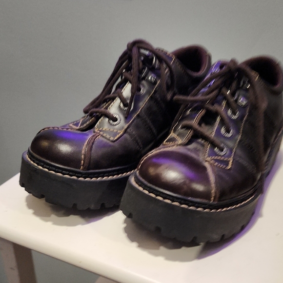 Skechers Women's Platform Shoes - Dark Brown Size 7 1/2 - Picture 10 of 10